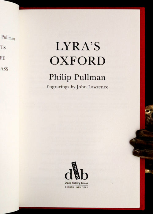 2003 Signed First Edition - LYRA'S OXFORD [His Dark Materials] by Philip Pullman. Illustrated.