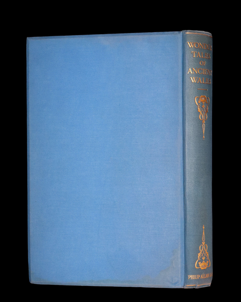 1921 Rare First Edition - FAIRY and WONDER TALES OF ANCIENT WALES Illustrated by Doris Williamson.
