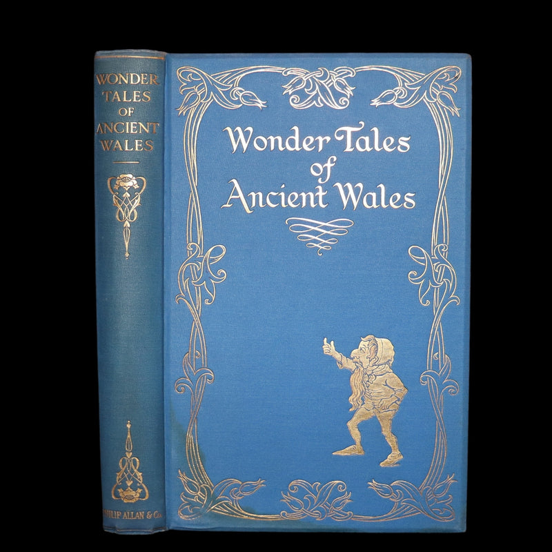 1921 Rare First Edition - FAIRY and WONDER TALES OF ANCIENT WALES Illustrated by Doris Williamson.