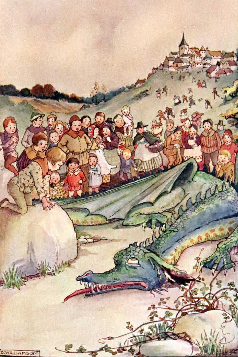 1921 Rare First Edition - FAIRY and WONDER TALES OF ANCIENT WALES Illustrated by Doris Williamson.