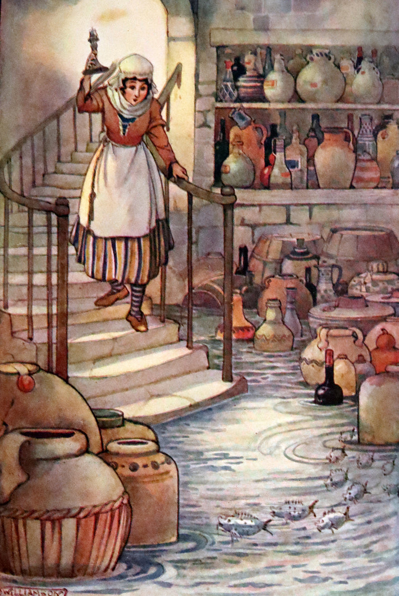 1921 Rare First Edition - FAIRY and WONDER TALES OF ANCIENT WALES Illustrated by Doris Williamson.