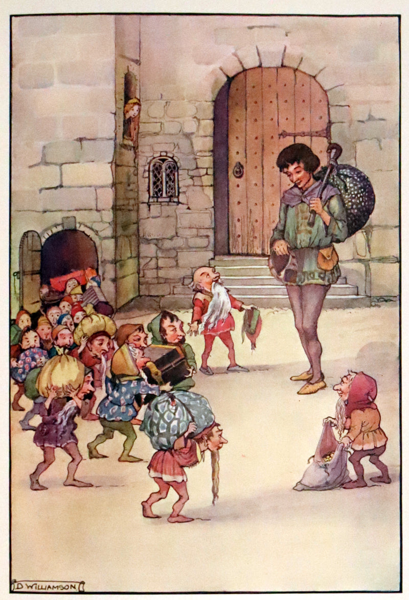 1921 Rare First Edition - FAIRY and WONDER TALES OF ANCIENT WALES Illustrated by Doris Williamson.