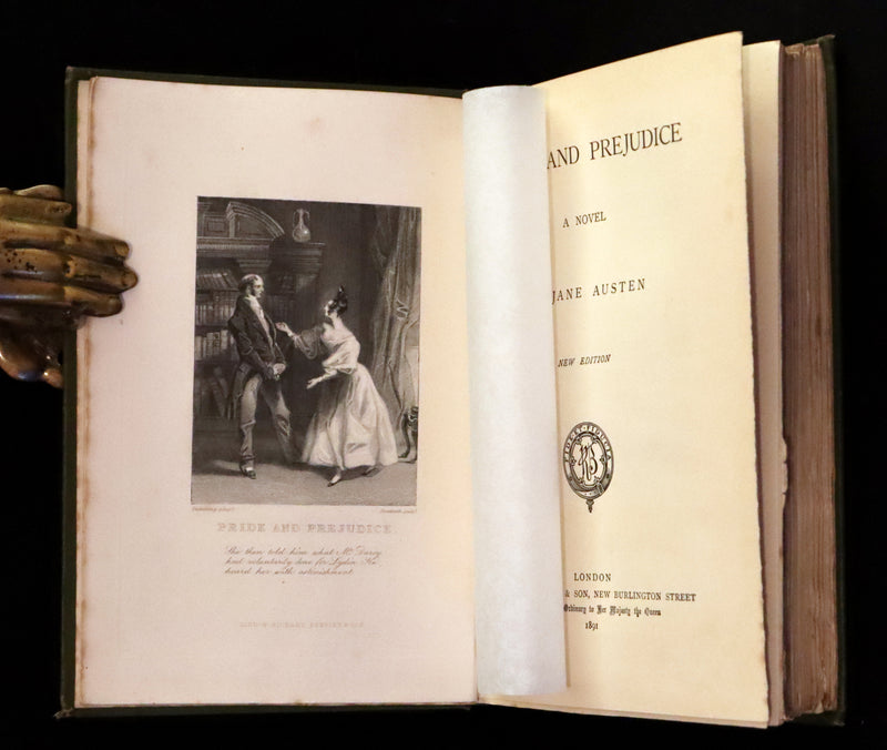 1891 Rare Edition - PRIDE AND PREJUDICE by Jane Austen.