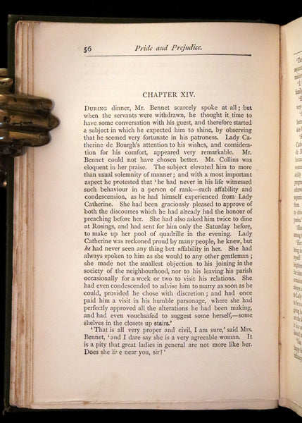 1891 Rare Edition - PRIDE AND PREJUDICE by Jane Austen.