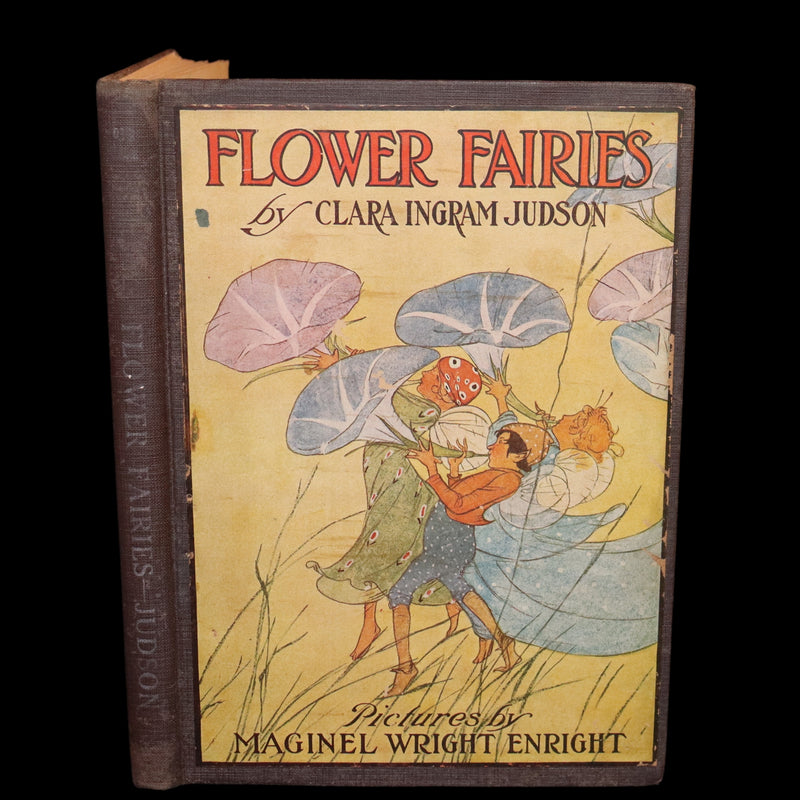 1915 Scarce First Edition - FLOWER FAIRIES by Clara Ingram Judson illustrated by Maginel Wright Enright.