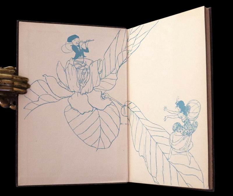 1915 Scarce First Edition - FLOWER FAIRIES by Clara Ingram Judson illustrated by Maginel Wright Enright.