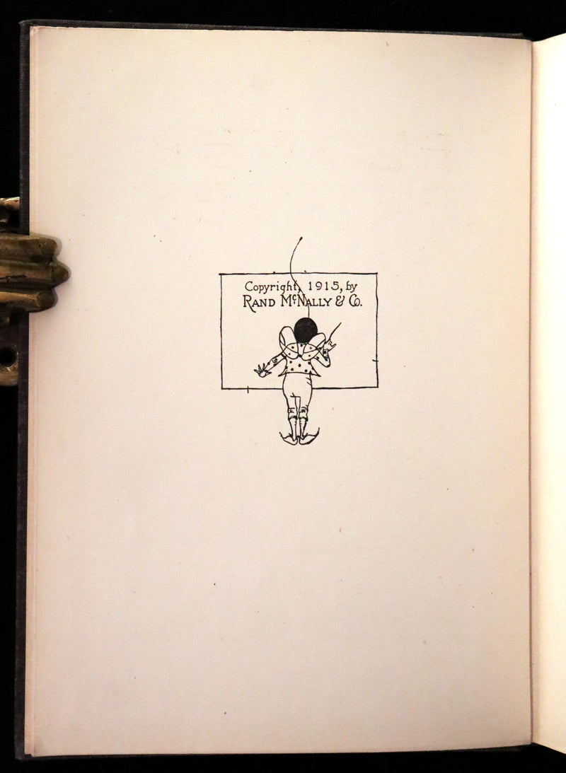 1915 Scarce First Edition - FLOWER FAIRIES by Clara Ingram Judson illustrated by Maginel Wright Enright.