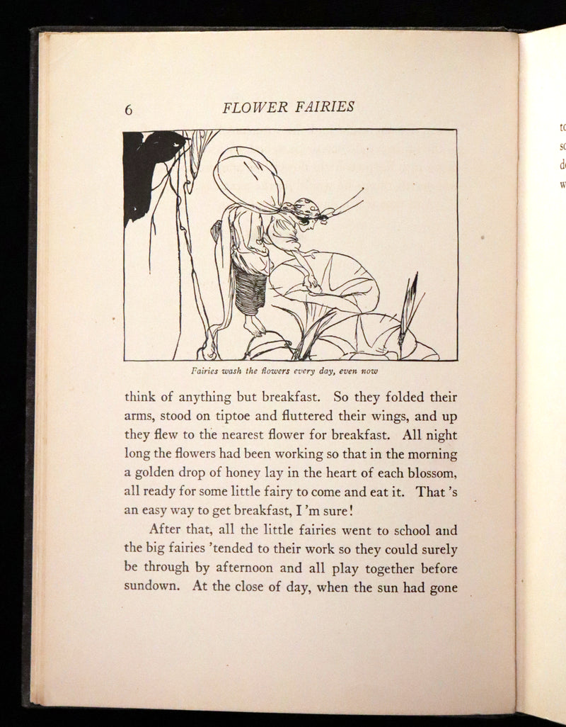 1915 Scarce First Edition - FLOWER FAIRIES by Clara Ingram Judson illustrated by Maginel Wright Enright.