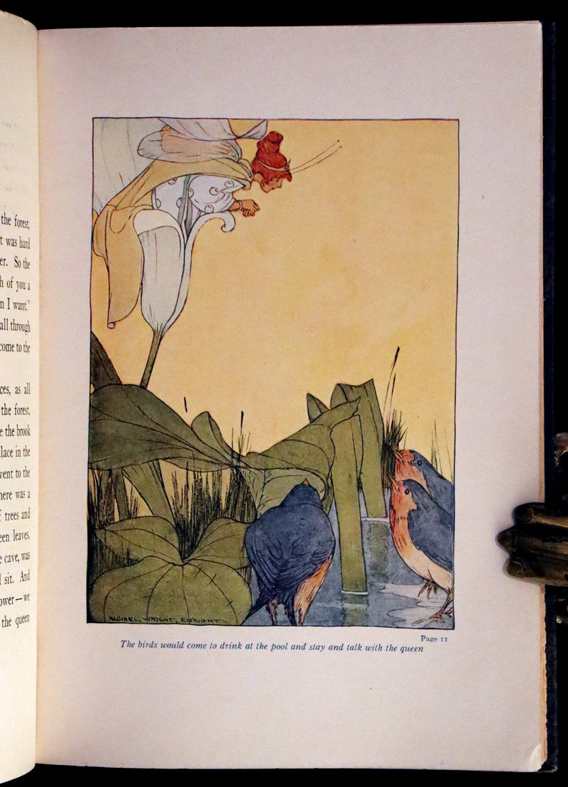 1915 Scarce First Edition - FLOWER FAIRIES by Clara Ingram Judson illustrated by Maginel Wright Enright.