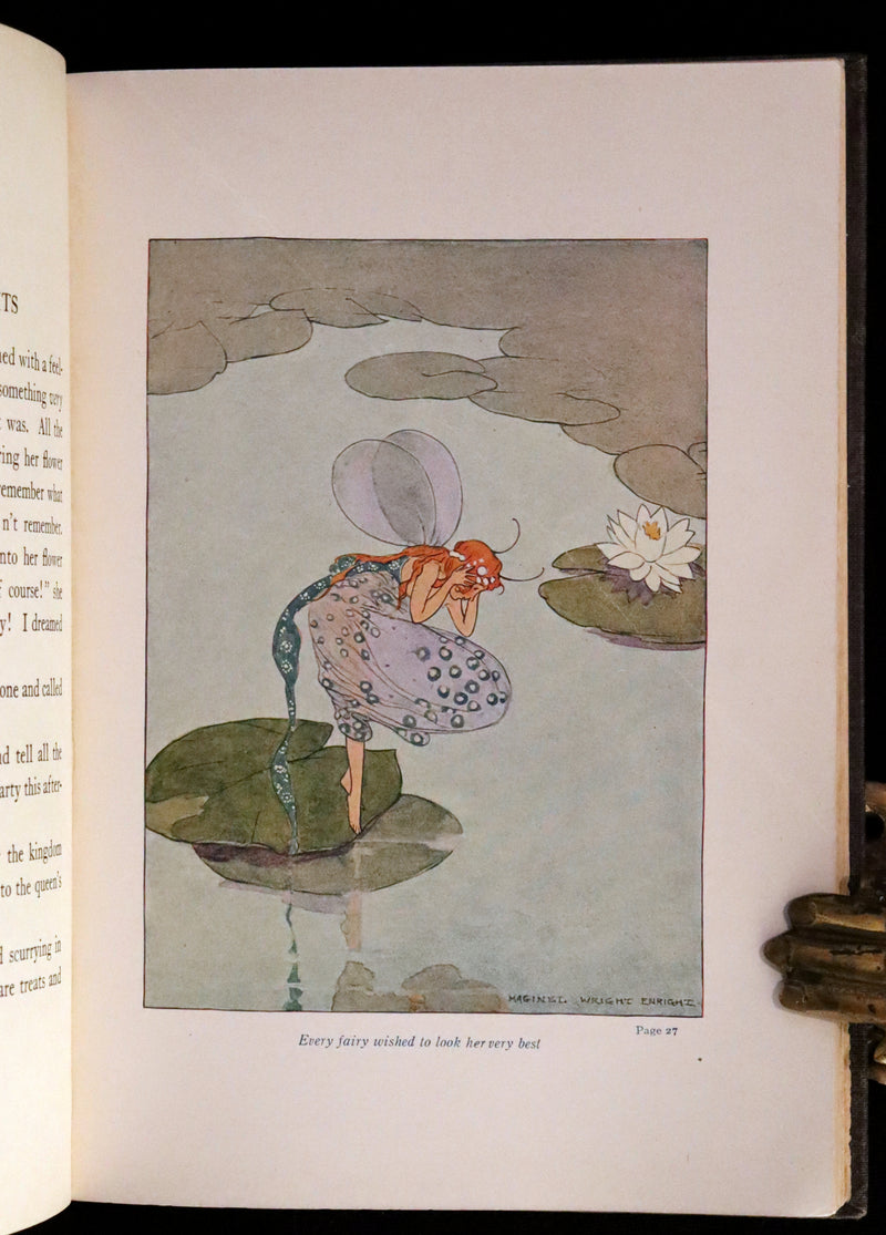 1915 Scarce First Edition - FLOWER FAIRIES by Clara Ingram Judson illustrated by Maginel Wright Enright.