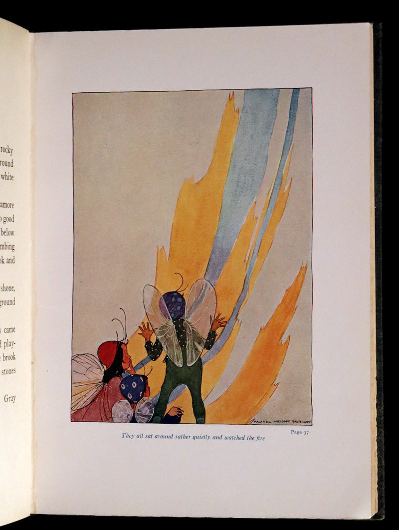 1915 Scarce First Edition - FLOWER FAIRIES by Clara Ingram Judson illustrated by Maginel Wright Enright.