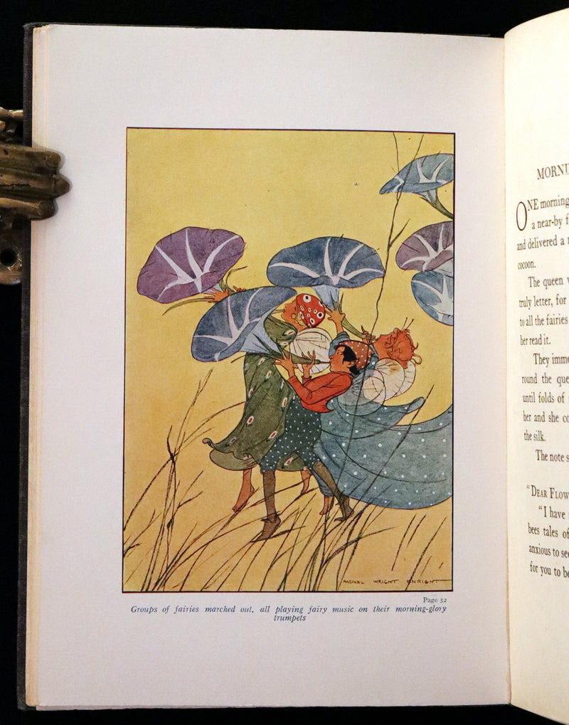 1915 Scarce First Edition - FLOWER FAIRIES by Clara Ingram Judson illustrated by Maginel Wright Enright.