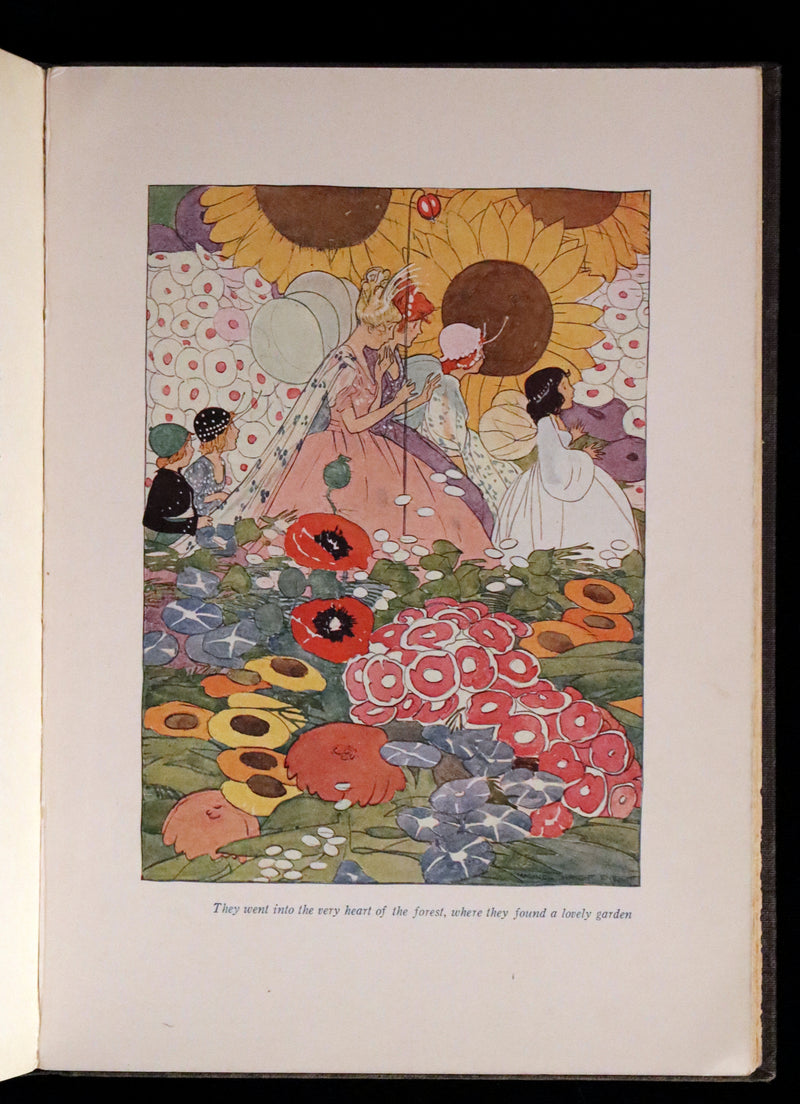 1915 Scarce First Edition - FLOWER FAIRIES by Clara Ingram Judson illustrated by Maginel Wright Enright.