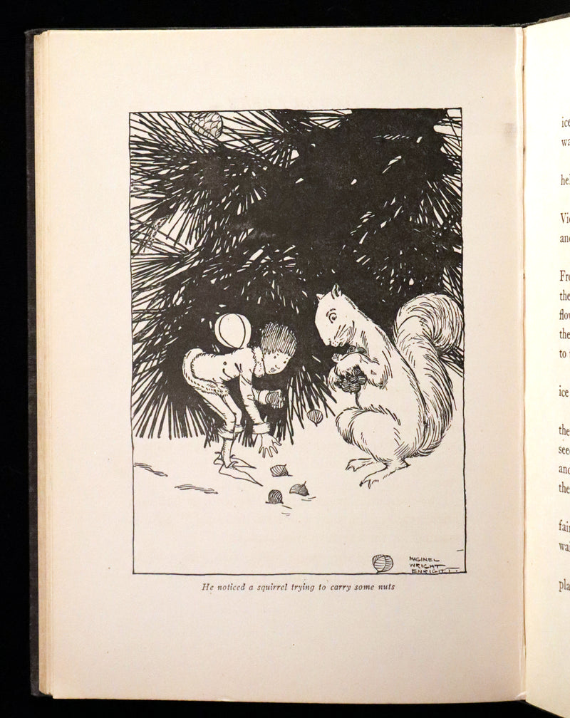 1915 Scarce First Edition - FLOWER FAIRIES by Clara Ingram Judson illustrated by Maginel Wright Enright.