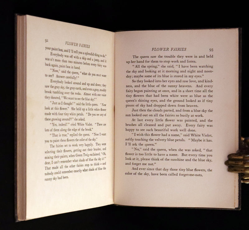 1915 Scarce First Edition - FLOWER FAIRIES by Clara Ingram Judson illustrated by Maginel Wright Enright.