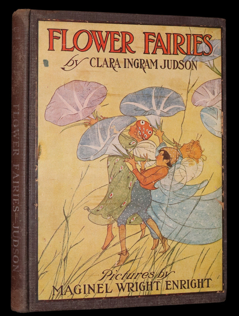 1915 Scarce First Edition - FLOWER FAIRIES by Clara Ingram Judson illustrated by Maginel Wright Enright.