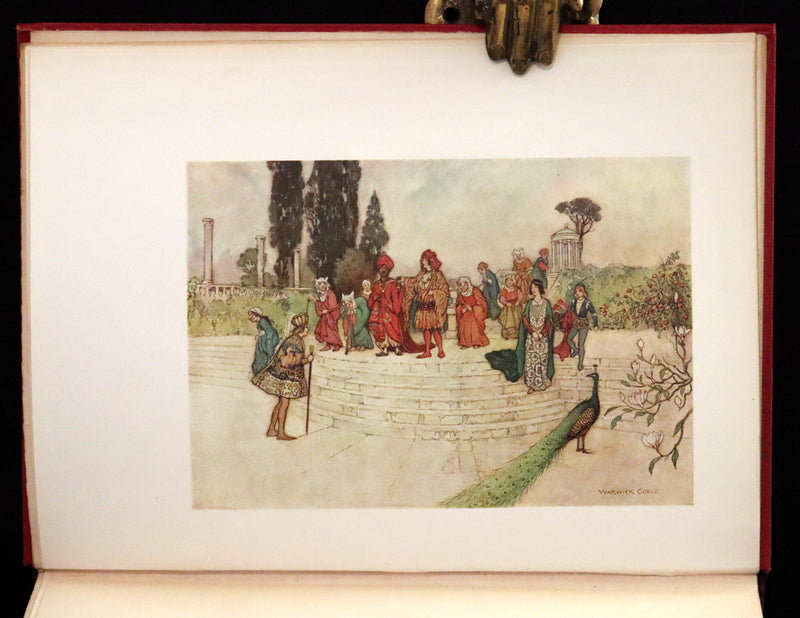 1911 Rare First Edition - STORIES from the PENTAMERONE Illustrated by Warwick GOBLE. Neapolitan Fairy Tale.