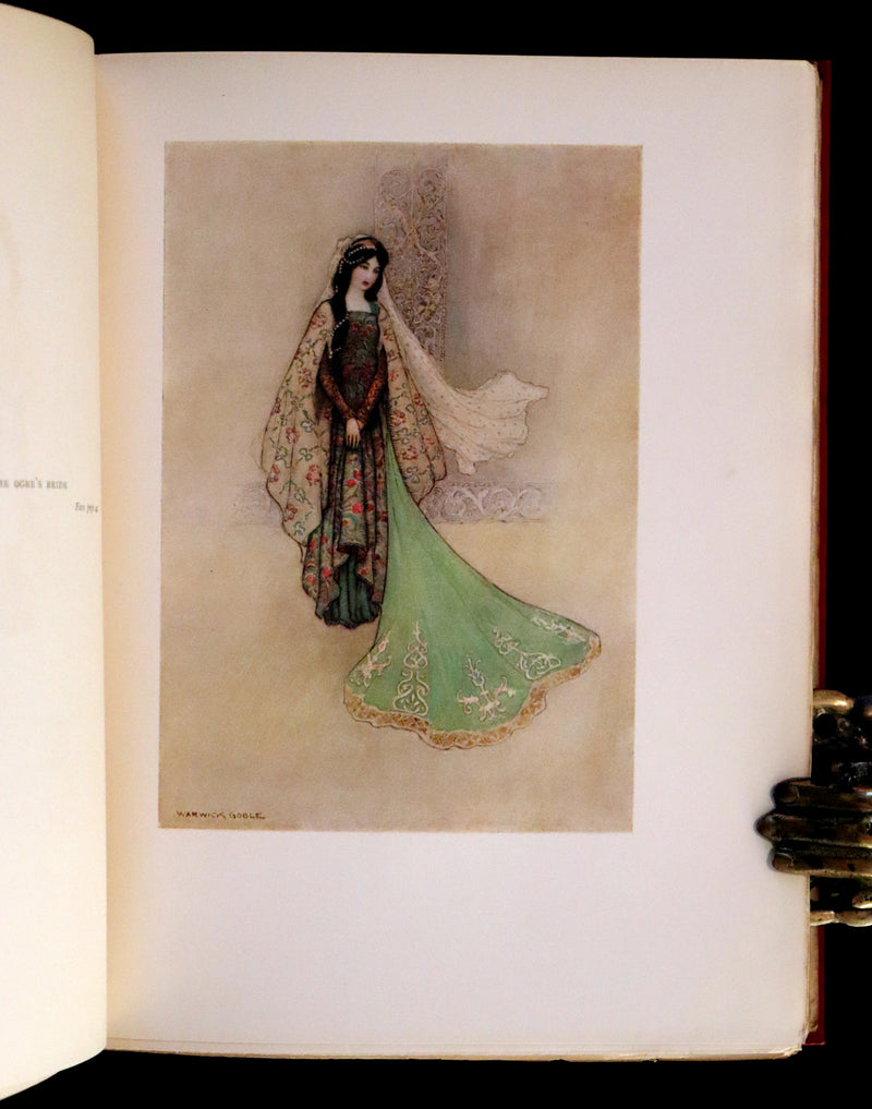 1911 Rare First Edition - STORIES from the PENTAMERONE Illustrated by Warwick GOBLE. Neapolitan Fairy Tale.