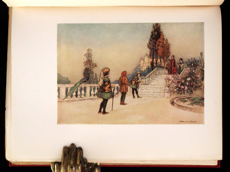 1911 Rare First Edition - STORIES from the PENTAMERONE Illustrated by Warwick GOBLE. Neapolitan Fairy Tale.