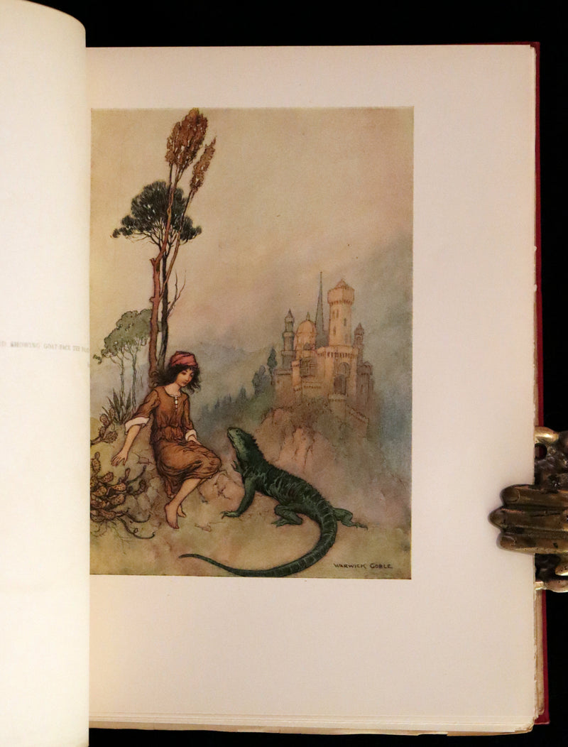 1911 Rare First Edition - STORIES from the PENTAMERONE Illustrated by Warwick GOBLE. Neapolitan Fairy Tale.