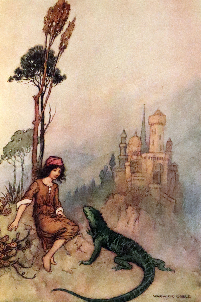 1911 Rare First Edition - STORIES from the PENTAMERONE Illustrated by Warwick GOBLE. Neapolitan Fairy Tale.