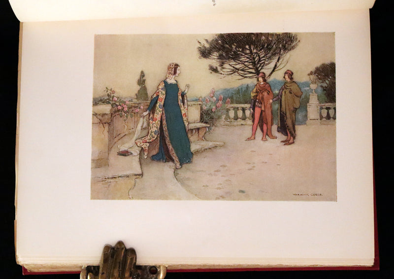 1911 Rare First Edition - STORIES from the PENTAMERONE Illustrated by Warwick GOBLE. Neapolitan Fairy Tale.