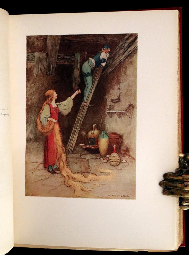 1911 Rare First Edition - STORIES from the PENTAMERONE Illustrated by Warwick GOBLE. Neapolitan Fairy Tale.