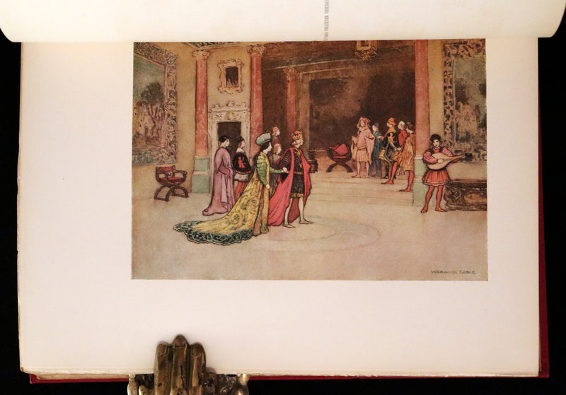 1911 Rare First Edition - STORIES from the PENTAMERONE Illustrated by Warwick GOBLE. Neapolitan Fairy Tale.