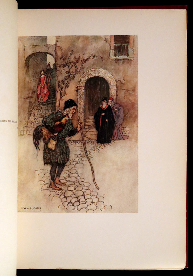 1911 Rare First Edition - STORIES from the PENTAMERONE Illustrated by Warwick GOBLE. Neapolitan Fairy Tale.
