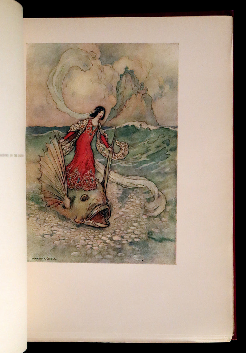 1911 Rare First Edition - STORIES from the PENTAMERONE Illustrated by Warwick GOBLE. Neapolitan Fairy Tale.