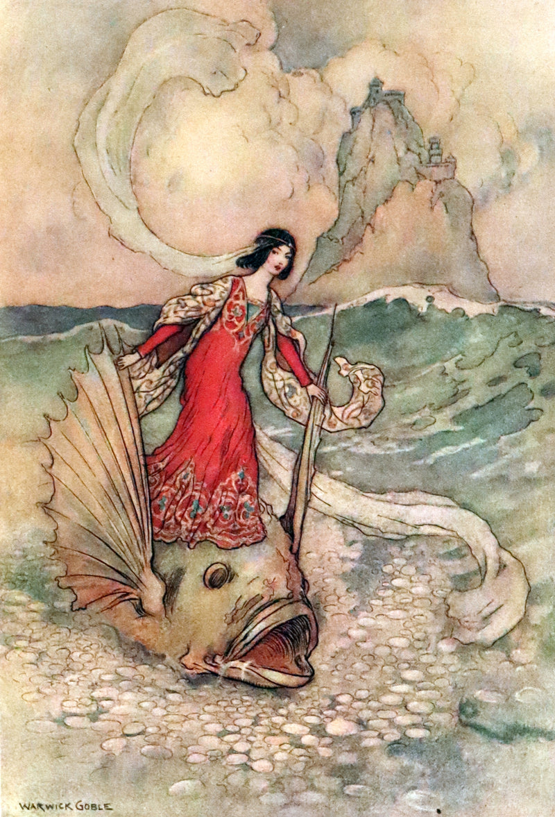 1911 Rare First Edition - STORIES from the PENTAMERONE Illustrated by Warwick GOBLE. Neapolitan Fairy Tale.