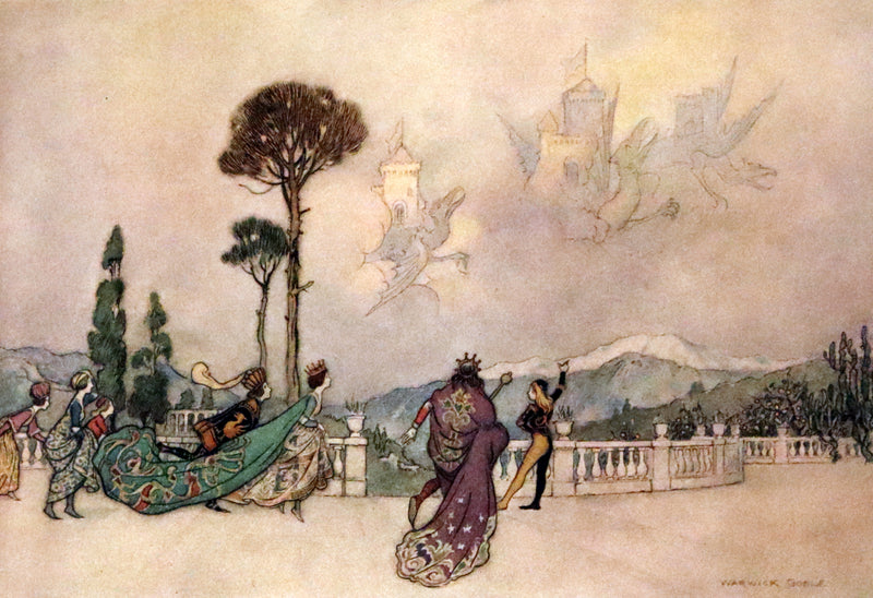 1911 Rare First Edition - STORIES from the PENTAMERONE Illustrated by Warwick GOBLE. Neapolitan Fairy Tale.