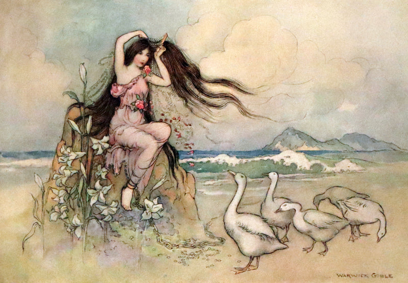 1911 Rare First Edition - STORIES from the PENTAMERONE Illustrated by Warwick GOBLE. Neapolitan Fairy Tale.