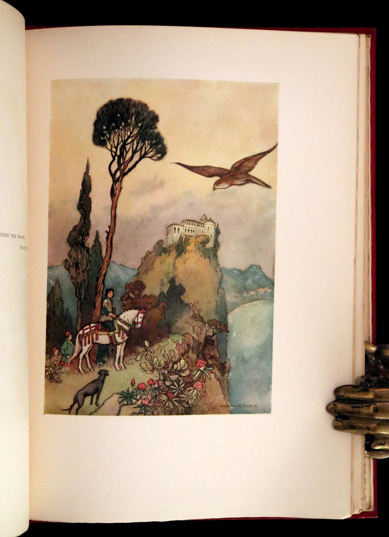 1911 Rare First Edition - STORIES from the PENTAMERONE Illustrated by Warwick GOBLE. Neapolitan Fairy Tale.