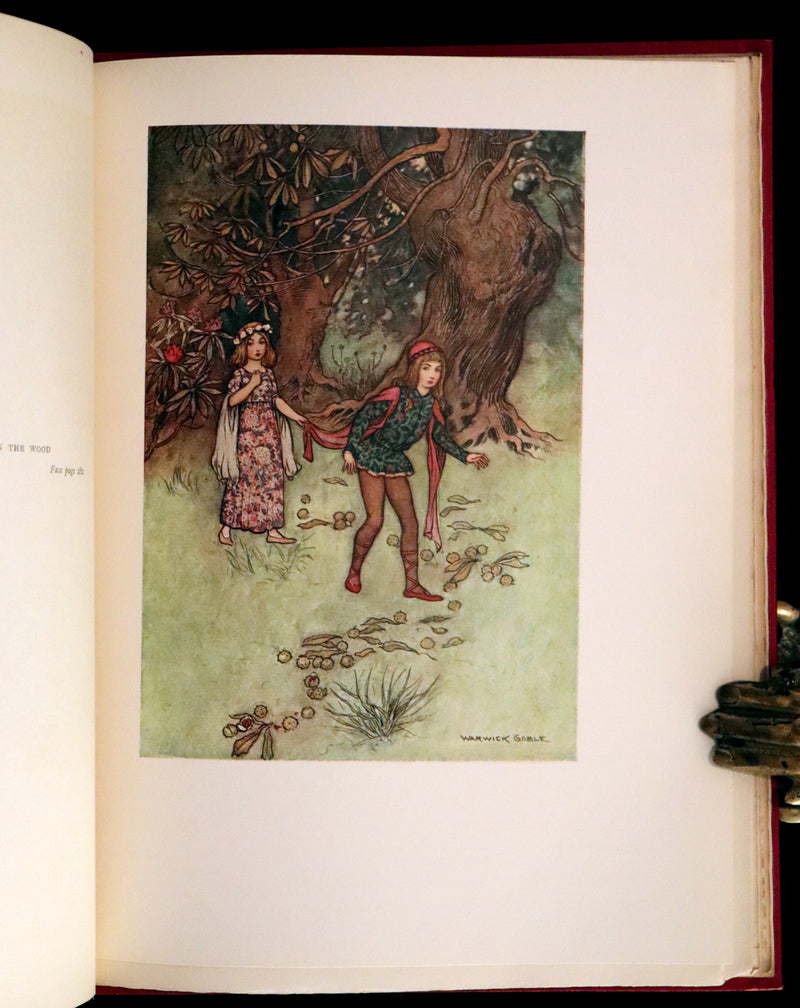 1911 Rare First Edition - STORIES from the PENTAMERONE Illustrated by Warwick GOBLE. Neapolitan Fairy Tale.