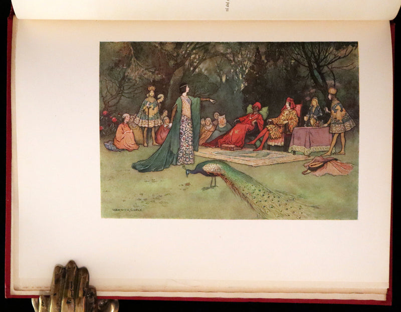 1911 Rare First Edition - STORIES from the PENTAMERONE Illustrated by Warwick GOBLE. Neapolitan Fairy Tale.