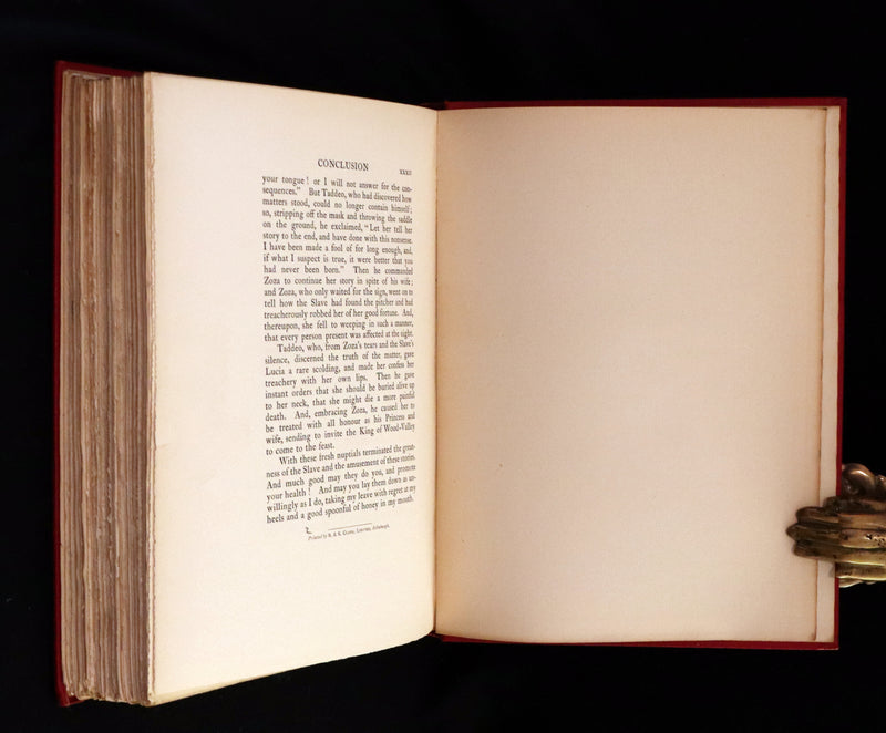 1911 Rare First Edition - STORIES from the PENTAMERONE Illustrated by Warwick GOBLE. Neapolitan Fairy Tale.