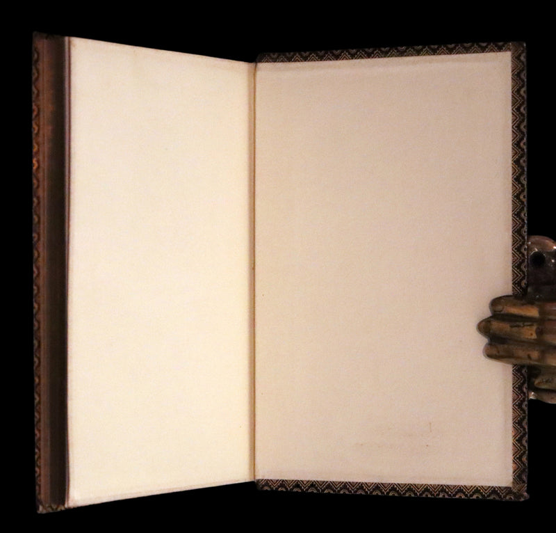 1864 Rare book in a nice morocco leather binding - The PRINCESS by Alfred Lord Tennyson.