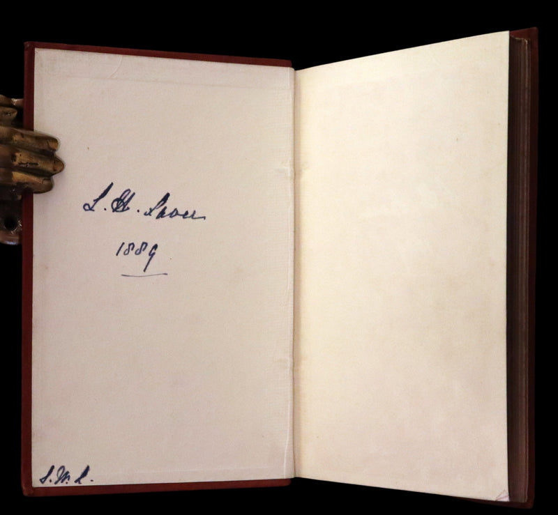 1880 Rare Victorian Book - FIELD FLOWERS, A handy-book for the rambling by the famous botanist James Shirley Hibberd.