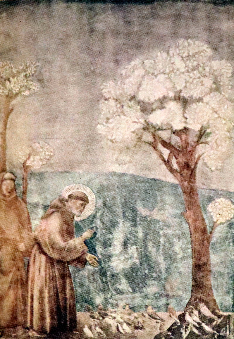 1930 Beautiful Riviere Binding - The Little Flowers of Saint Francis, 14th-century legends about St. Francis of Assisi.