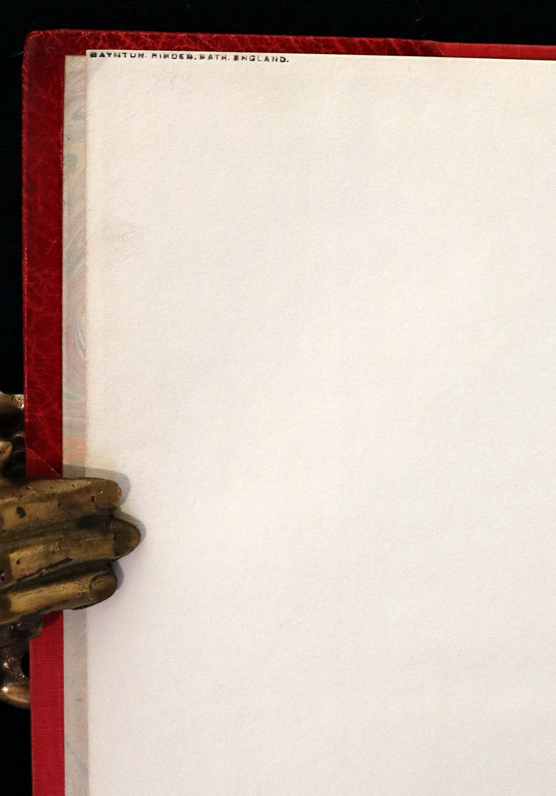 1944 Rare in a Beautiful Bayntun Binding - WALDEN or, Life in the Woods by Henry David Thoreau. First edition illustrated by ALDREN A. WATSON.