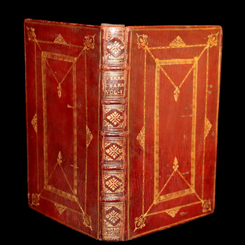 1704 Scarce First English Edition ~ Charles Perrault, Characters Historical and Panegyrical of the Greatest Men that have appeared in France. Volume I.