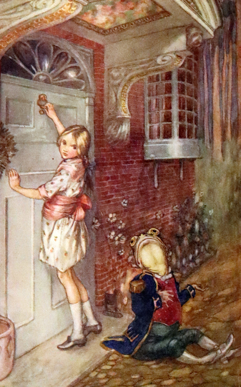 1915 Scarce First Edition - Alice's Adventures in Wonderland illustrated by Albert Edward Jackson.