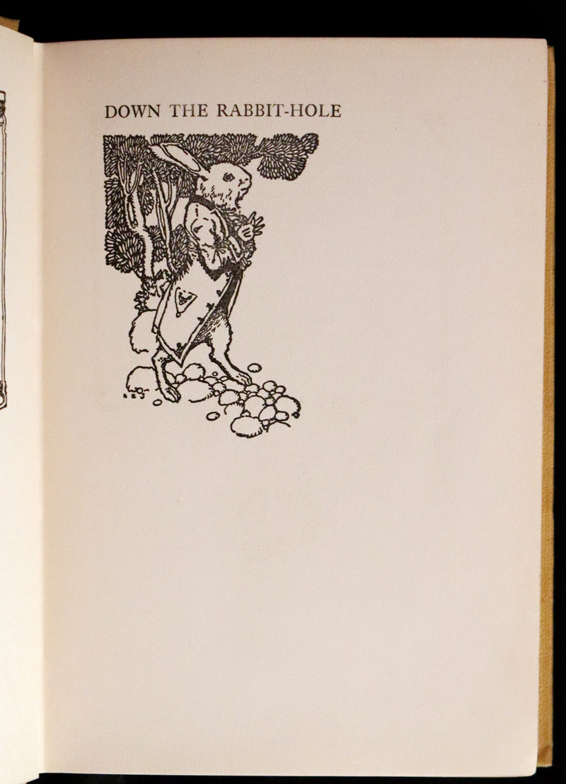1915 Scarce First Edition - Alice's Adventures in Wonderland illustrated by Albert Edward Jackson.