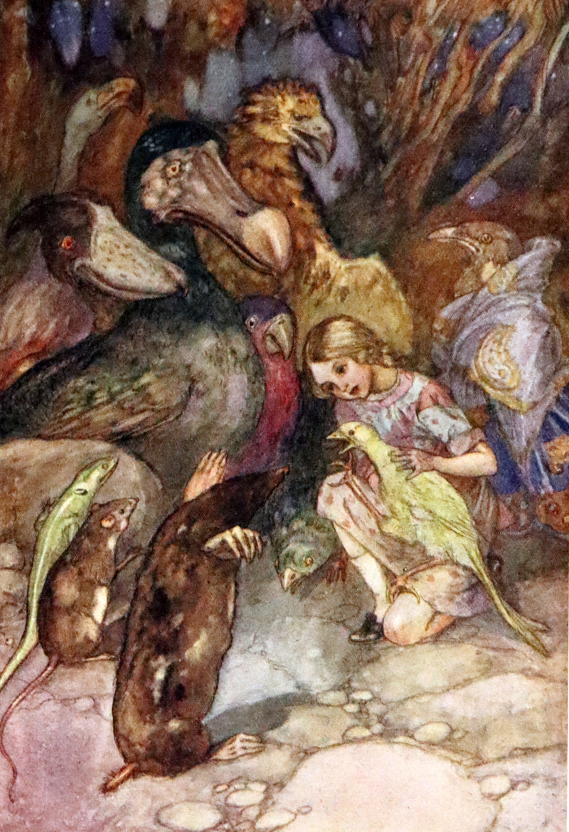 1915 Scarce First Edition - Alice's Adventures in Wonderland illustrated by Albert Edward Jackson.