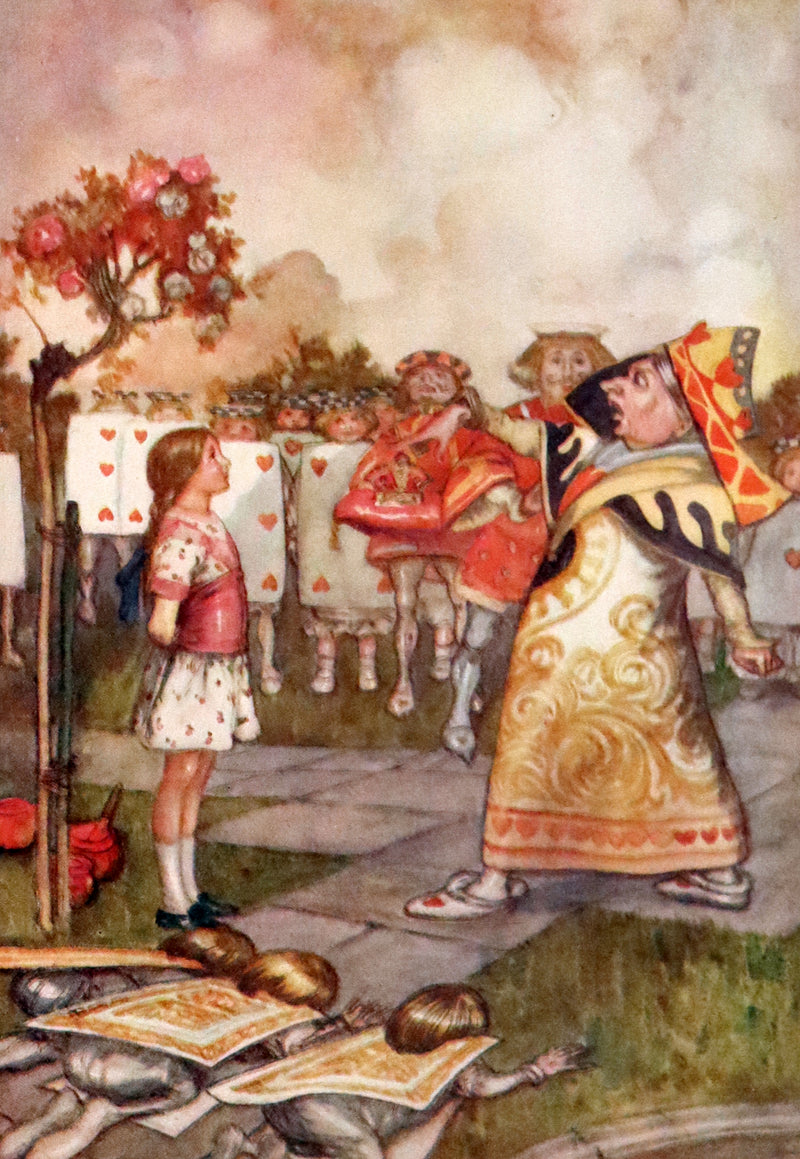 1915 Scarce First Edition - Alice's Adventures in Wonderland illustrated by Albert Edward Jackson.