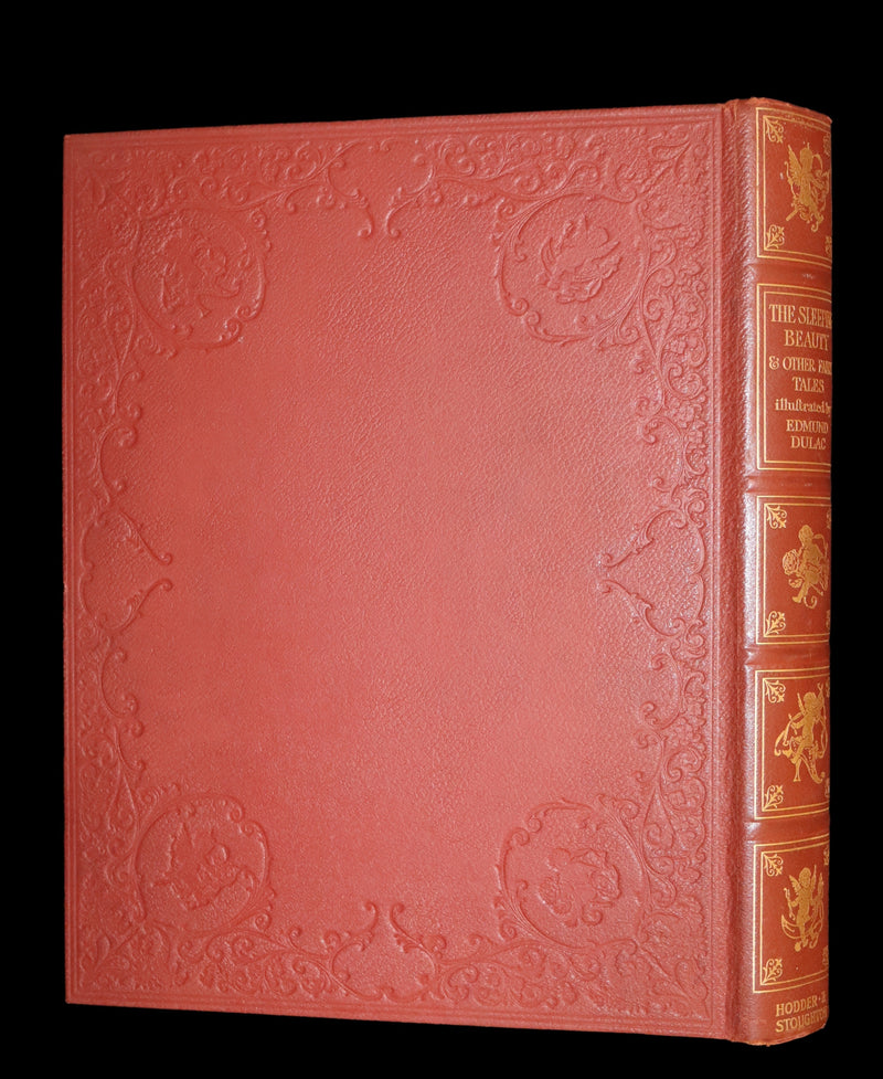 1910 Rare First Edition - EDMUND DULAC'S SLEEPING BEAUTY and Other Fairy Tales. Illustrated.