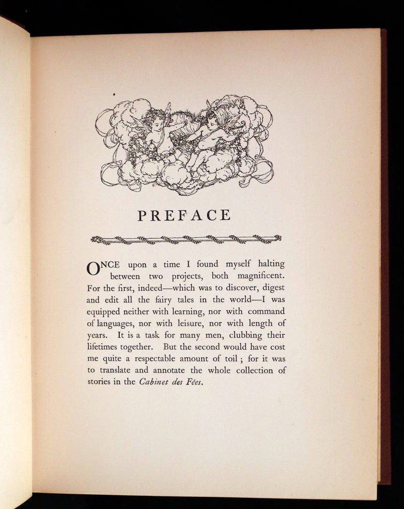 1910 Rare First Edition - EDMUND DULAC'S SLEEPING BEAUTY and Other Fairy Tales. Illustrated.
