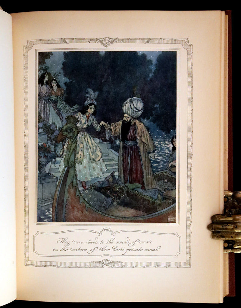 1910 Rare First Edition - EDMUND DULAC'S SLEEPING BEAUTY and Other Fairy Tales. Illustrated.