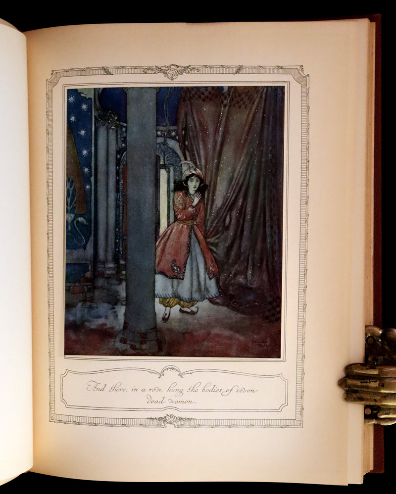 1910 Rare First Edition - EDMUND DULAC'S SLEEPING BEAUTY and Other Fairy Tales. Illustrated.